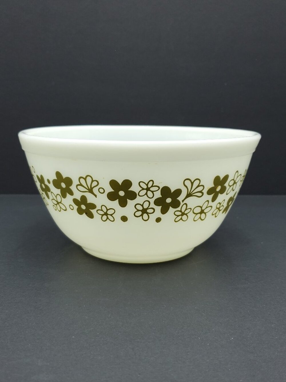 Pyrex Spring Blossom Mixing Bowl Corning Crazy Daisy 1.5 Qt Nesting Serving Bowl